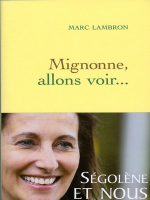 cover image of Mignonne, allons voir...